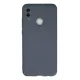Huawei P Smart 2019 Kılıf Nano içi Kadife Silikon - Gri