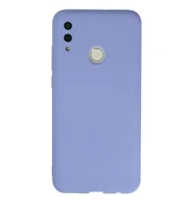 Huawei P Smart 2019 Kılıf Nano içi Kadife Silikon - Lila
