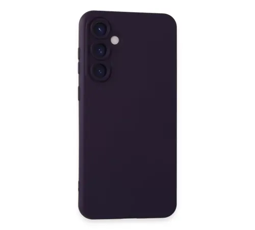 Samsung Galaxy S24 Kılıf Nano içi Kadife Silikon - Mor