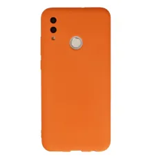 Huawei P Smart 2019 Kılıf Nano içi Kadife Silikon - Turuncu
