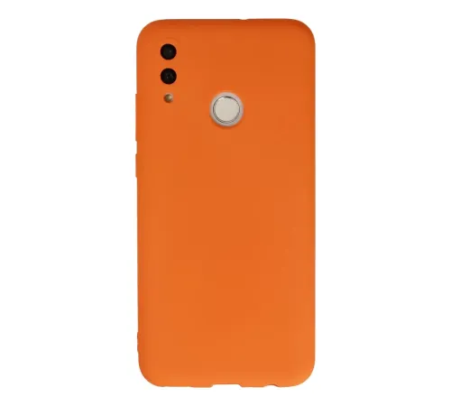 Huawei P Smart 2019 Kılıf Nano içi Kadife Silikon - Turuncu