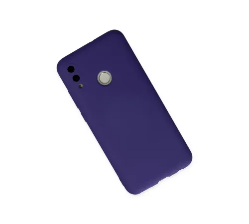 Huawei P Smart 2019 Kılıf Nano içi Kadife Silikon - Mor