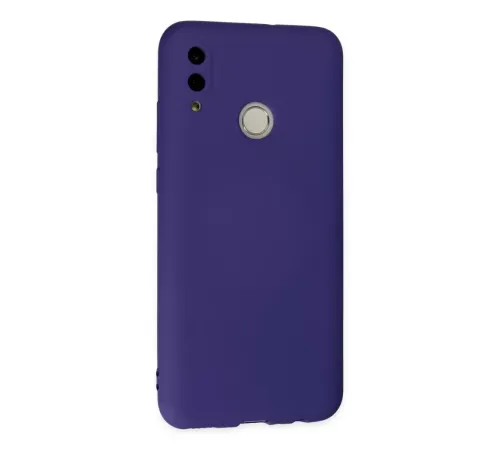 Huawei P Smart 2019 Kılıf Nano içi Kadife Silikon - Mor