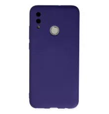 Huawei P Smart 2019 Kılıf Nano içi Kadife Silikon - Mor
