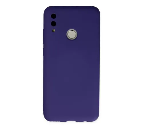 Huawei P Smart 2019 Kılıf Nano içi Kadife Silikon - Mor
