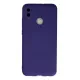 Huawei P Smart 2019 Kılıf Nano içi Kadife Silikon - Mor