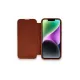 Apple iPhone 13 Pro Kılıf Dolpin Kapaklı - Kahverengi
