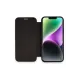 Apple iPhone 12 Kılıf Dolpin Kapaklı - Siyah