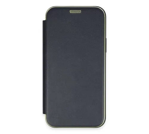 Apple iPhone 12 Kılıf Dolpin Kapaklı - Lacivert