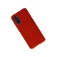 Samsung Galaxy S20 Kılıf Nano içi Kadife Silikon - Kırmızı