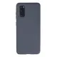 Samsung Galaxy S20 Kılıf Nano içi Kadife Silikon - Gri