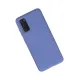 Samsung Galaxy S20 Kılıf Nano içi Kadife Silikon - Lila