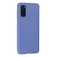 Samsung Galaxy S20 Kılıf Nano içi Kadife Silikon - Lila