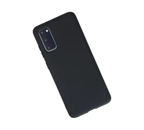 Samsung Galaxy S20 Kılıf Nano içi Kadife Silikon - Lacivert