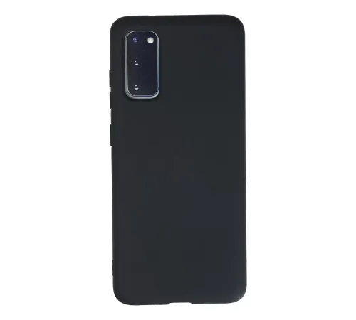 Samsung Galaxy S20 Kılıf Nano içi Kadife Silikon - Lacivert