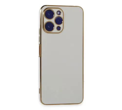 Xiaomi Poco M6 Pro 5G Kılıf Volet Silikon - Beyaz