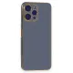 Xiaomi Poco M6 Pro 5G Kılıf Volet Silikon - Mavi