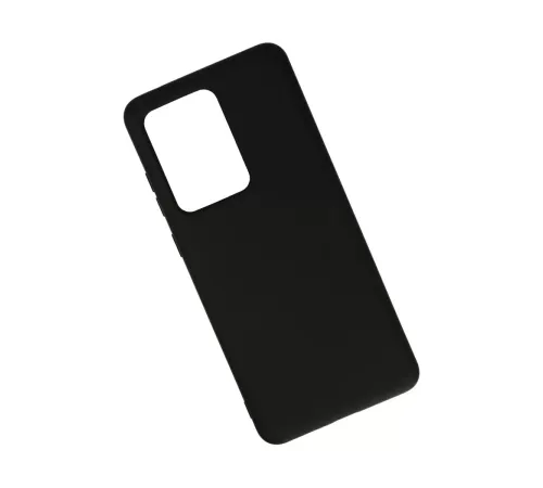 Samsung Galaxy S20 Ultra Kılıf Nano içi Kadife Silikon - Siyah