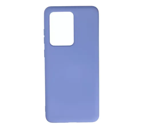 Samsung Galaxy S20 Ultra Kılıf Nano içi Kadife Silikon - Lila