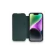 Apple iPhone 14 Pro Max Kılıf Dolpin Kapaklı - Koyu Yeşil