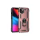 Apple iPhone 13 Kılıf Sofya Yüzüklü Silikon Kapak - Rose