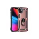 Apple iPhone 13 Kılıf Sofya Yüzüklü Silikon Kapak - Rose