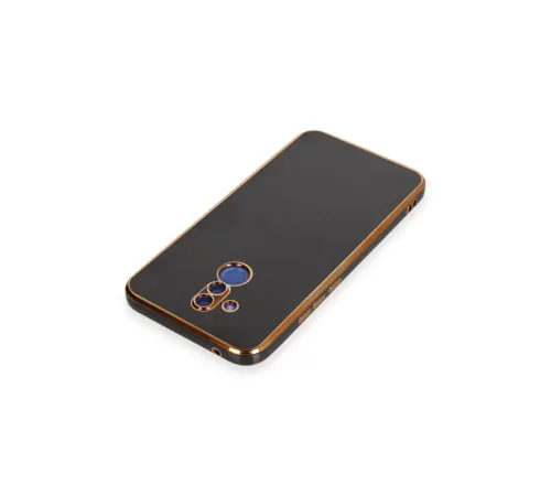 Huawei Mate 20 Lite Kılıf Volet Silikon - Siyah