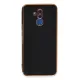 Huawei Mate 20 Lite Kılıf Volet Silikon - Siyah