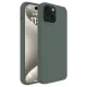 Apple iPhone 15 Kılıf First Silikon - Koyu Yeşil