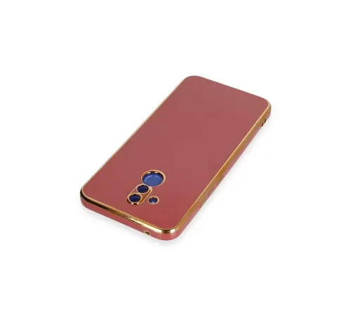 Huawei Mate 20 Lite Kılıf Volet Silikon - Kırmızı