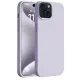 Apple iPhone 15 Plus Kılıf First Silikon - Lila