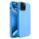 Apple iPhone 15 Plus Kılıf First Silikon - Mavi