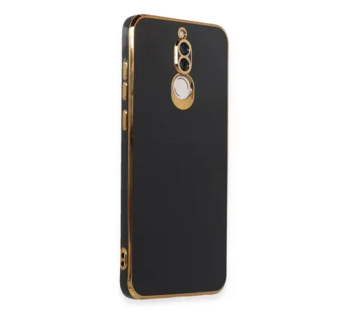 Huawei Mate 10 Lite Kılıf Volet Silikon - Siyah