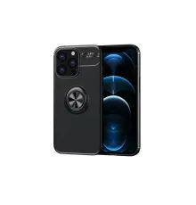 Apple iPhone 13 Pro Kılıf Range Yüzüklü Silikon - Siyah