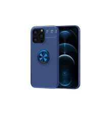 Apple iPhone 13 Pro Kılıf Range Yüzüklü Silikon - Mavi