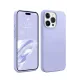 Apple iPhone 15 Pro Max Kılıf First Silikon - Lila