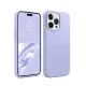 Apple iPhone 15 Pro Max Kılıf First Silikon - Lila