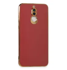 Huawei Mate 10 Lite Kılıf Volet Silikon - Kırmızı