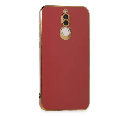 Huawei Mate 10 Lite Kılıf Volet Silikon - Kırmızı