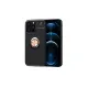 Apple iPhone 13 Pro Kılıf Range Yüzüklü Silikon - Siyah-Gold