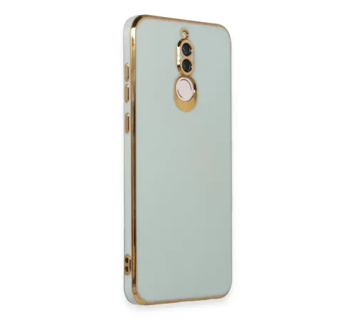 Huawei Mate 10 Lite Kılıf Volet Silikon - Açık Yeşil