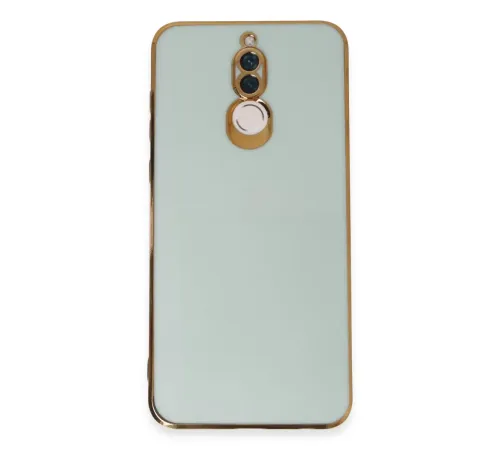 Huawei Mate 10 Lite Kılıf Volet Silikon - Açık Yeşil