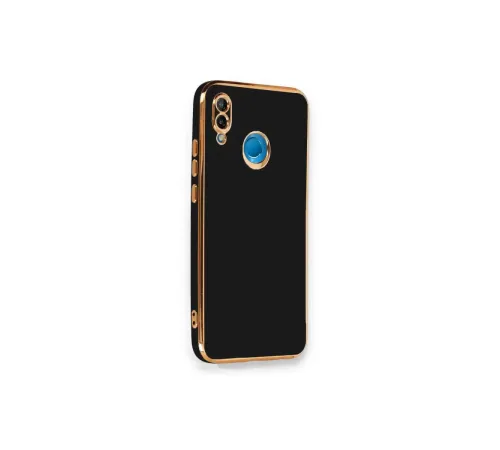 Huawei P20 Lite Kılıf Volet Silikon - Siyah