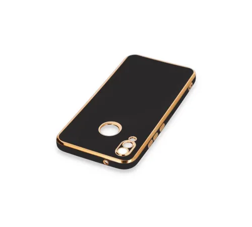 Huawei P20 Lite Kılıf Volet Silikon - Siyah