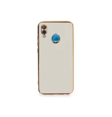 Huawei P20 Lite Kılıf Volet Silikon - Beyaz