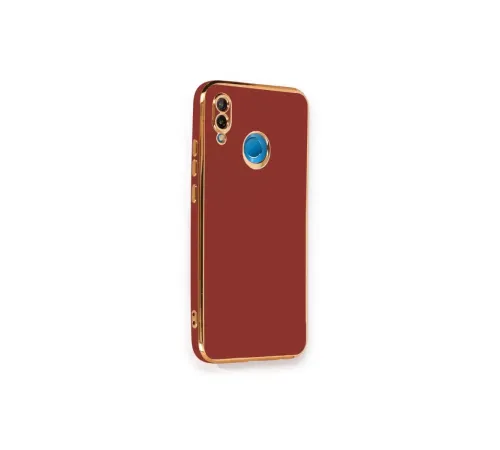Huawei P20 Lite Kılıf Volet Silikon - Kırmızı