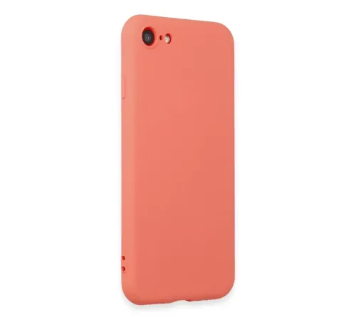 Apple iPhone 7 Kılıf First Silikon - Turuncu