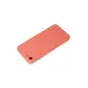 Apple iPhone 7 Kılıf First Silikon - Turuncu