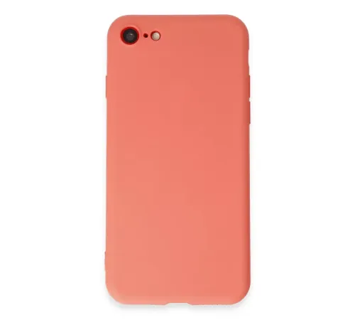 Apple iPhone 7 Kılıf First Silikon - Turuncu