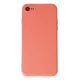 Apple iPhone 7 Kılıf First Silikon - Turuncu